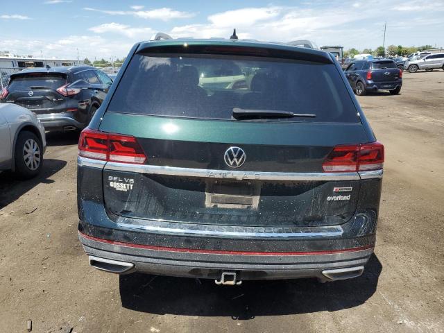 1V2BR2CA1NC506777 - 2022 VOLKSWAGEN ATLAS SEL GREEN photo 6