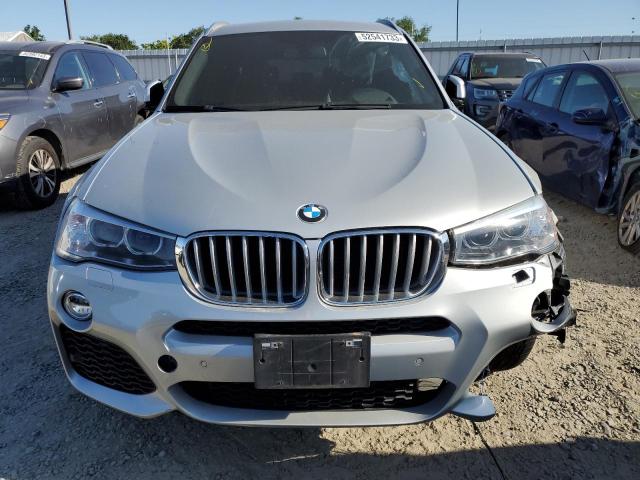 5UXWX9C53G0D95160 - 2016 BMW X3 XDRIVE28I SILVER photo 5