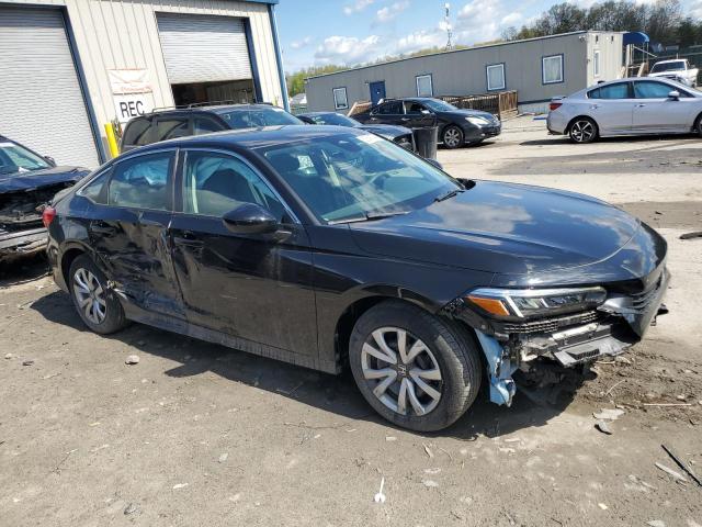 2HGFE2F26NH513757 - 2022 HONDA CIVIC LX BLACK photo 4