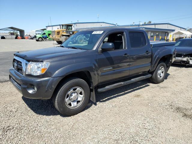 3TMJU4GN3BM110378 - 2011 TOYOTA TACOMA DOUBLE CAB PRERUNNER GRAY photo 1