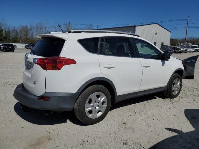 2T3BFREVXFW346416 - 2015 TOYOTA RAV4 LE WHITE photo 3