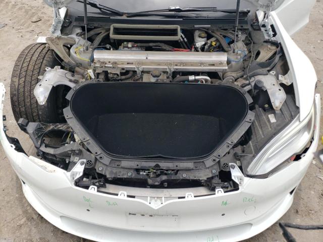 5YJSA1E53NF471682 - 2022 TESLA MODEL S 白色 照片 11