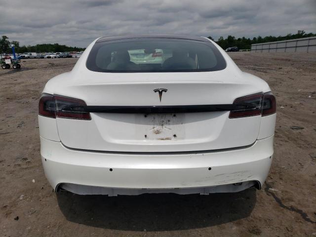 5YJSA1E53NF471682 - 2022 TESLA MODEL S 白色 照片 6