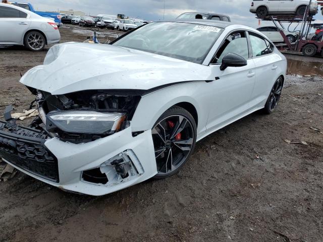 WAUC4CF58NA041156 - 2022 AUDI S5 PREMIUM PLUS WHITE photo 1