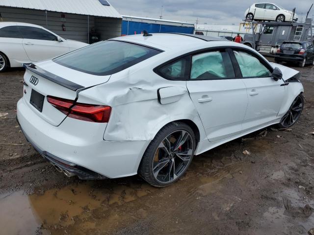 WAUC4CF58NA041156 - 2022 AUDI S5 PREMIUM PLUS WHITE photo 3