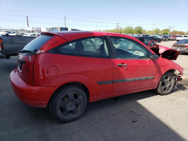 3FAFP31373R113034 - 2003 FORD FOCUS ZX3 RED photo 3
