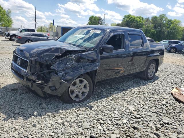 2HJYK16317H507382 - 2007 HONDA RIDGELINE RTX BLACK photo 1