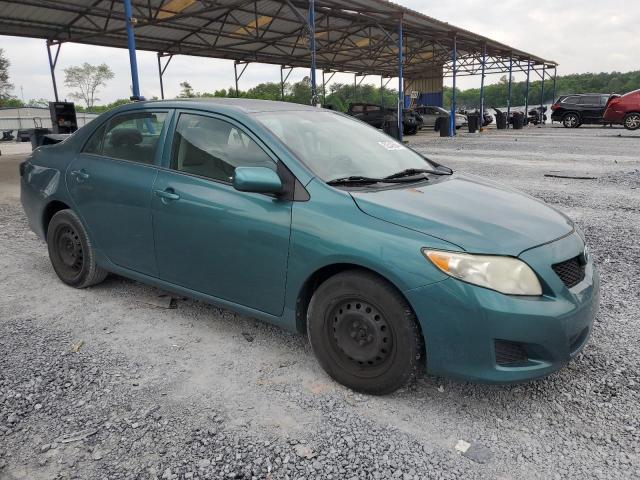 1NXBU4EE5AZ227649 - 2010 TOYOTA COROLLA BASE GREEN photo 4