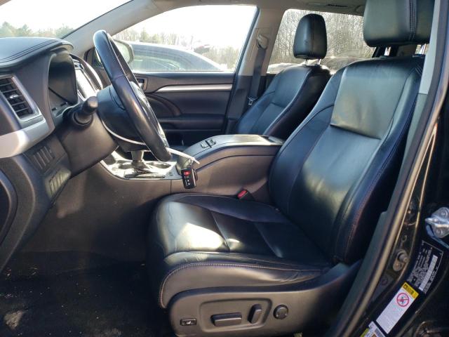 5TDJKRFH6GS311438 - 2016 TOYOTA HIGHLANDER XLE BLACK photo 7