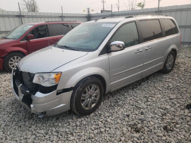 2A8HR64X78R735572 - 2008 CHRYSLER TOWN & COU LIMITED SILVER photo 1
