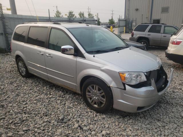 2A8HR64X78R735572 - 2008 CHRYSLER TOWN & COU LIMITED SILVER photo 4