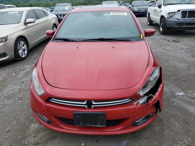 1C3CDFCA1DD256563 - 2013 DODGE DART LIMITED RED photo 5