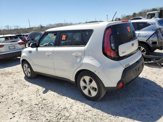 KNDJN2A29F7774927 - 2015 KIA SOUL WHITE photo 2