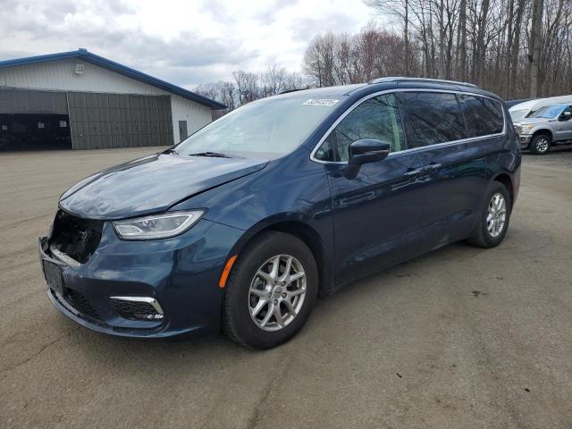 2C4RC1BG0MR597838 - 2021 CHRYSLER PACIFICA TOURING L BLUE photo 1