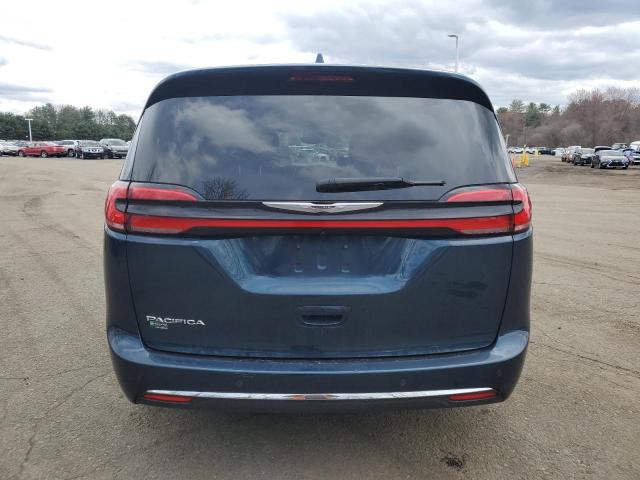 2C4RC1BG0MR597838 - 2021 CHRYSLER PACIFICA TOURING L BLUE photo 6