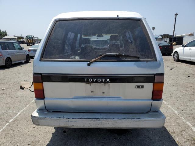 JT3YR26W7H5028218 - 1987 TOYOTA VAN WAGON LE SILVER photo 6