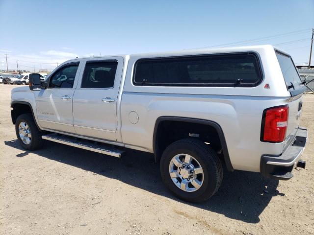 1GT120E87FF175106 - 2015 GMC SIERRA K2500 DENALI SILVER photo 2