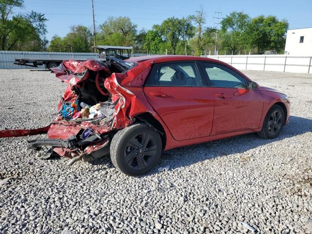 5NPLM4AG5PH104775 - 2023 HYUNDAI ELANTRA SEL RED photo 3