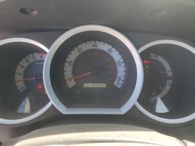 5TFJU4GN7DX031504 - 2013 TOYOTA TACOMA DOUBLE CAB PRERUNNER GRAY photo 9