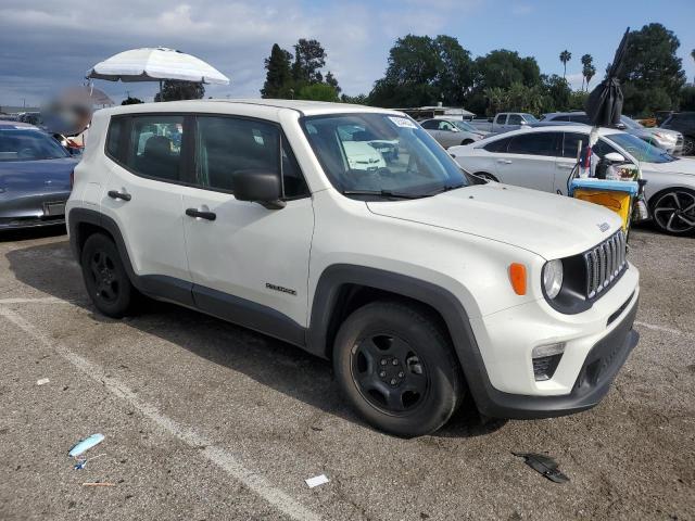 ZACNJCAB9MPM57195 - 2021 JEEP RENEGADE SPORT WHITE photo 4