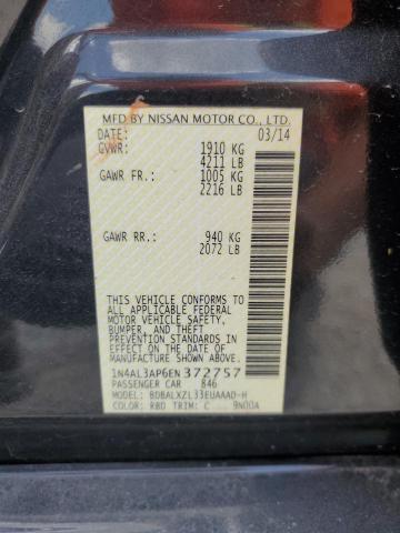 1N4AL3AP6EN372757 - 2014 NISSAN ALTIMA 2.5 CHARCOAL photo 13