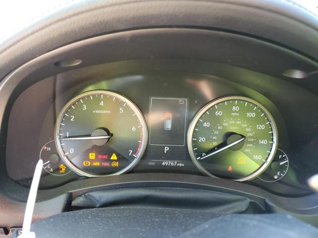 JTJAARBZ3L5011774 - 2020 LEXUS NX 300 BASE ნაცრისფერი ფოტო 9