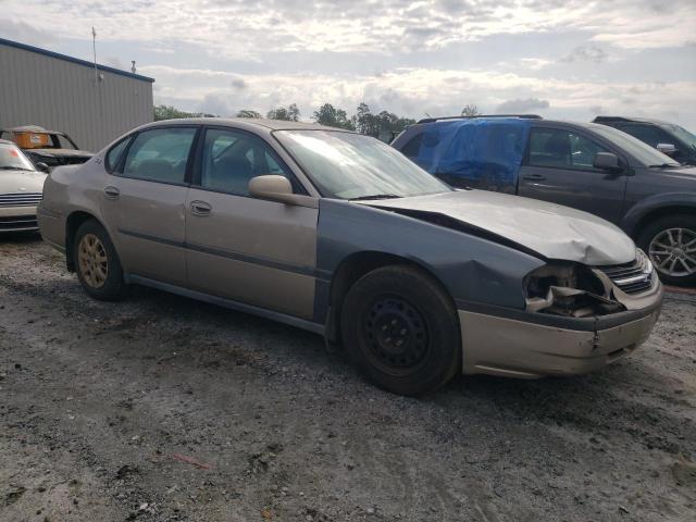 2G1WF55E429372758 - 2002 CHEVROLET IMPALA GOLD photo 4