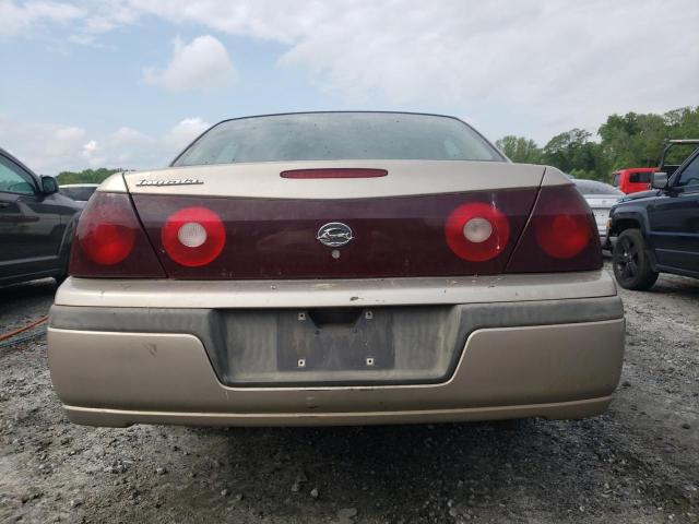 2G1WF55E429372758 - 2002 CHEVROLET IMPALA GOLD photo 6