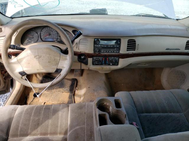 2G1WF55E429372758 - 2002 CHEVROLET IMPALA GOLD photo 8