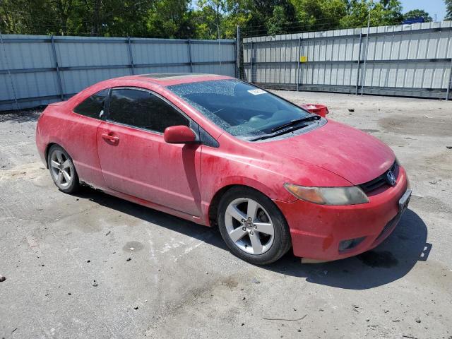 2HGFG12848H550356 - 2008 HONDA CIVIC EX RED photo 4