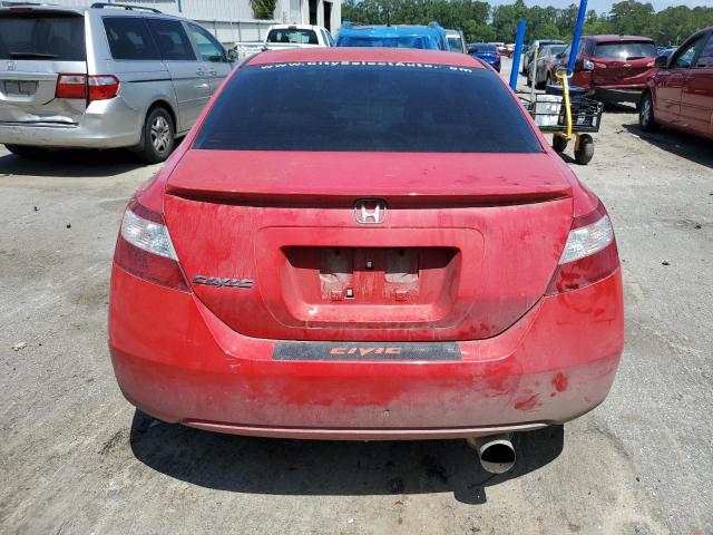 2HGFG12848H550356 - 2008 HONDA CIVIC EX RED photo 6