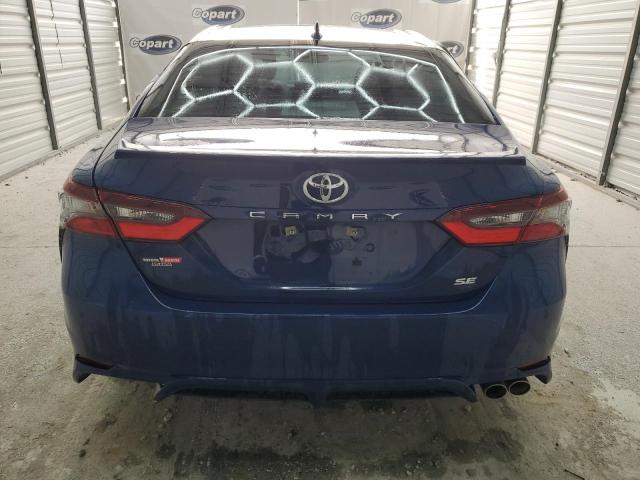 4T1G11AK3PU138891 - 2023 TOYOTA CAMRY SE NIGHT SHADE BLUE photo 6