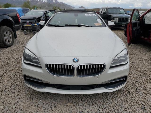 WBA6F1C55GGT83339 - 2016 BMW 640 I WHITE photo 5