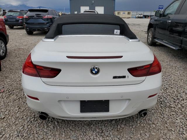 WBA6F1C55GGT83339 - 2016 BMW 640 I WHITE photo 6