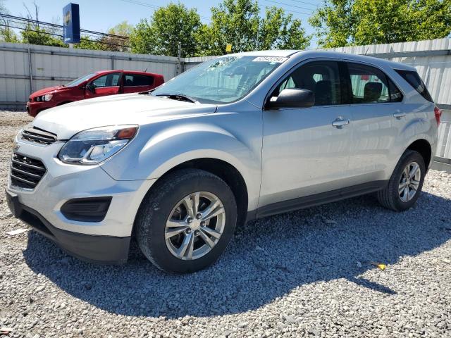 2GNALBEK5G1161693 - 2016 CHEVROLET EQUINOX LS SILVER photo 1