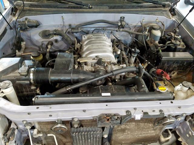 5TBBT4415YS054731 - 2000 TOYOTA TUNDRA ACCESS CAB ვერცხლისფერი ფოტო 7