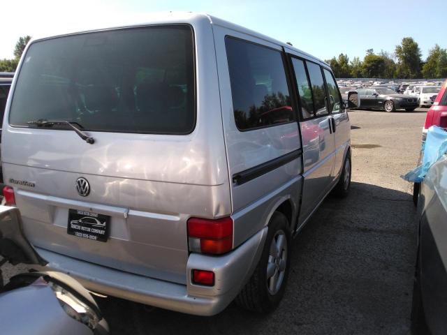 WV2KB47041H157003 - 2001 VOLKSWAGEN EUROVAN GLS SILVER photo 4