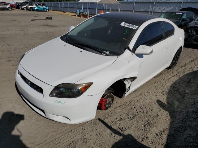 JTKDE167070148309 - 2007 TOYOTA SCION TC WHITE photo 1