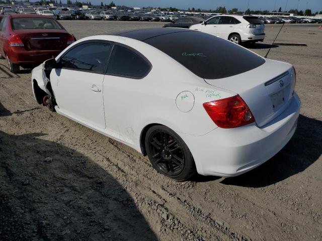JTKDE167070148309 - 2007 TOYOTA SCION TC WHITE photo 2