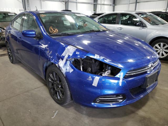 1C3CDFDH8ED683543 - 2014 DODGE DART SE AERO BLUE photo 1