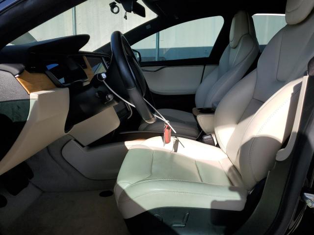 5YJSA1E28KF342712 - 2019 TESLA MODEL S BLACK photo 7