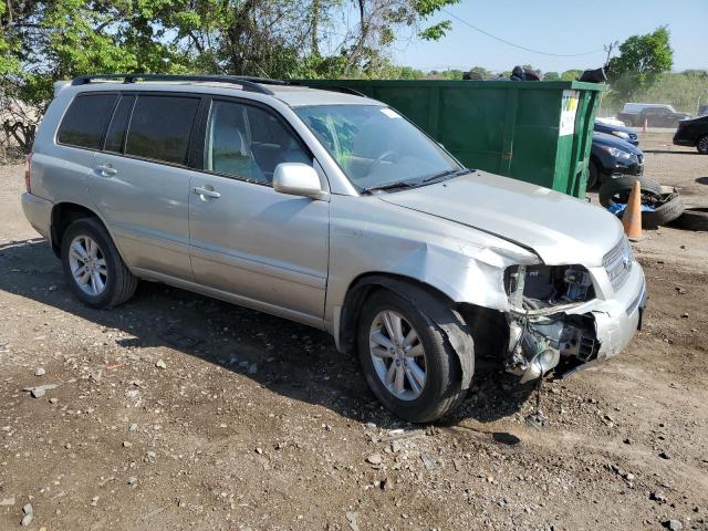 JTEHW21A670041081 - 2007 TOYOTA HIGHLANDER HYBRID SILVER photo 4