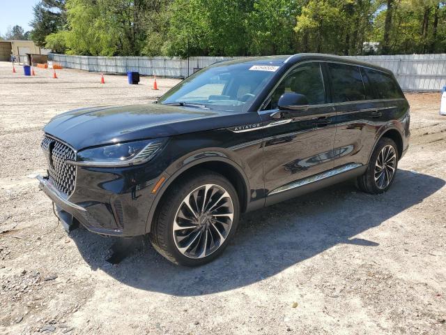5LM5J7XC0SGL08784 - 2025 LINCOLN AVIATOR RESERVE Czarny zdjęcie 1