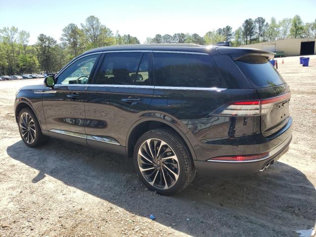 5LM5J7XC0SGL08784 - 2025 LINCOLN AVIATOR RESERVE Czarny zdjęcie 2