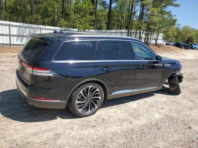 5LM5J7XC0SGL08784 - 2025 LINCOLN AVIATOR RESERVE Czarny zdjęcie 3