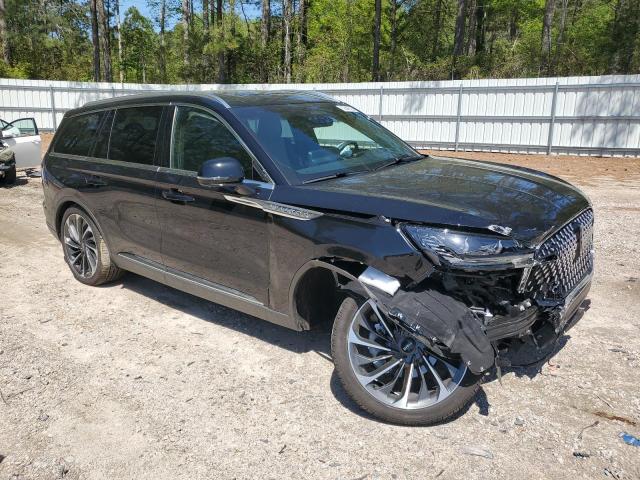 5LM5J7XC0SGL08784 - 2025 LINCOLN AVIATOR RESERVE Czarny zdjęcie 4