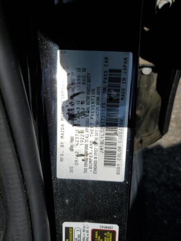 JM1BL1L32D1731573 - 2013 MAZDA SPEED 3 BLACK photo 13