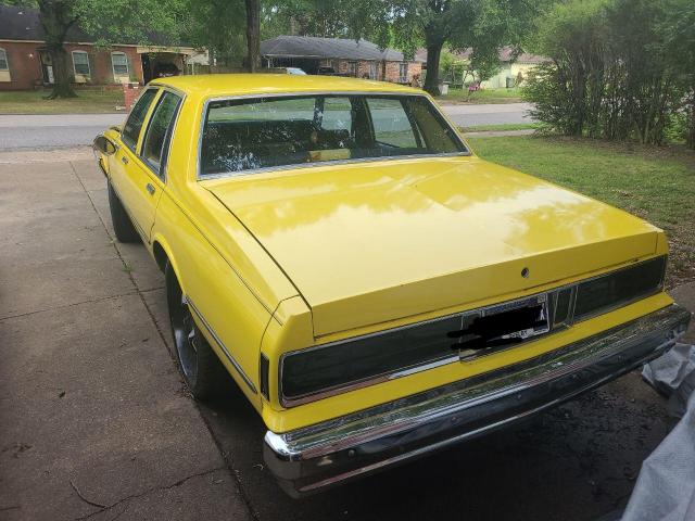 1G1BL69H8FX111013 - 1985 CHEVROLET IMPALA YELLOW photo 3