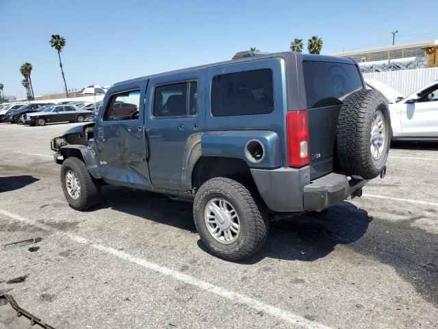 5GTDN136X68296253 - 2006 HUMMER H3 BLUE photo 2