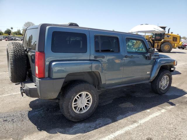 5GTDN136X68296253 - 2006 HUMMER H3 BLUE photo 3